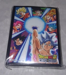DRAGON BALL SUPER STORE CAMPAIGN 60 CARD SLEEVES GOKU COLLECTION SAIYAN - Picture 1 of 2