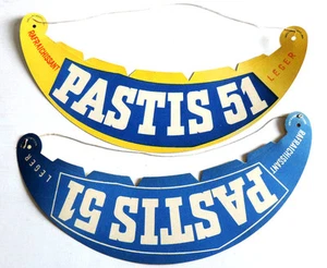visière publicitaire tour de France PASTIS 51 DISTRIBUEE PAR LA CARAVANE DU TOUR - Imagen 1 de 1