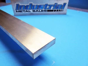 1/2" x 2" 6061 T6511 Aluminum Flat Bar x 24"-Long-- .500" x 2" 6061 Aluminum Bar - Picture 1 of 1