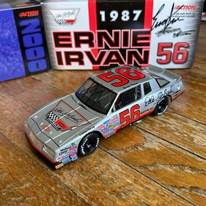 1/24 ACTION Racing 2000 #56 ERNIE IRVAN 1987 Dale Earnhardt Monte Carlo SIGNED - Picture 1 of 18