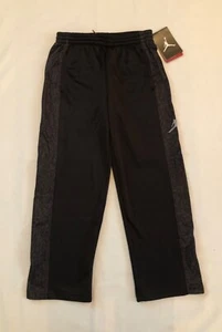 NIKE Air Jordon Jumpman Logo Black sweatpants Size 6 Therm-Fit Stay Warm New - Picture 1 of 5