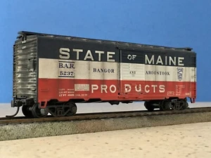 State of Maine Products B.A.R.-5237 40' boxcar Bev-Bel-Athearn Ltd.Edition C-6 - Imagen 1 de 6