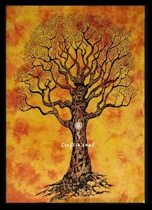 Tree of Life Tapestry: Home Decor, Yoga Mat, Beach Cover, 220x145CM - Bild 1 von 1