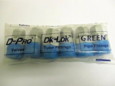 DK-LOK, DMC-8-12N-S, 1/2" TUBE X 3/4" MNPT MALE CONNECTOR, S316, LOT OF 6 Foto 1 de 3