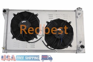 Ventilador de cubierta de radiador CC369 4 filas para Chevy C/K C10 1967-1972 C20 C30 K10 K20 K30 - Imagen 1 de 10