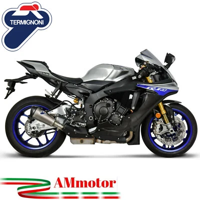 Termignoni Yamaha Yzf 1000 R1 2020 Escape Moto Silenciador Relevance Titanio - Imagen 1 de 3