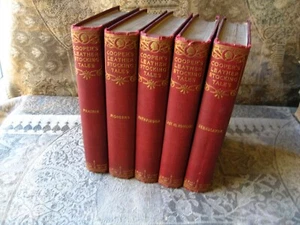 James Fenimore Cooper - Leather Stocking Tales. Complete. Books 1-5 - hardcover - Imagen 1 de 19