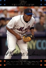 2007 Topps Update New York Mets Baseball Card #12 Marlon Anderson