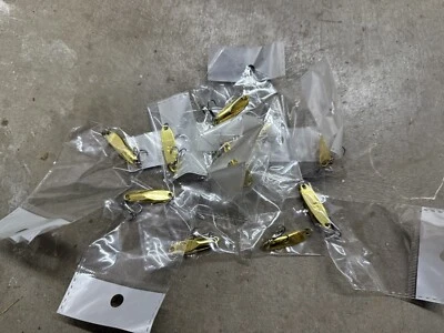 10 nuevas cucharas doradas estilo Kastmaster, 3 gramos ideales para trucha y bajo Foto 1 de 2