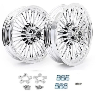 Llantas de radios gruesos 16x3,5 para Harley Road King FLHR Electra Glide FLHT 84-08 Foto 1 de 4