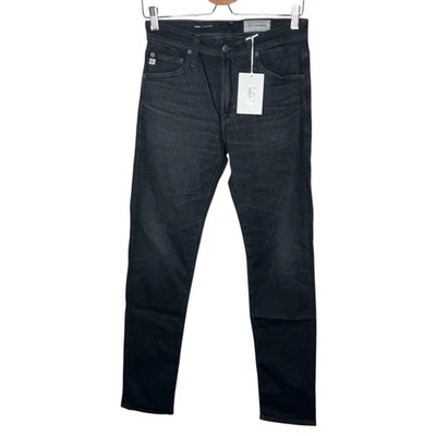 AG Adriano Goldschmied Mens Black Cloud Soft Denim Tellis Modern Slim Jean 28x33 - Image 1 of 4