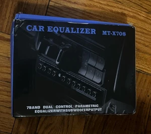 Ecualizador paramétrico de doble control de 7 bandas con puput de subwofer - Imagen 1 de 6