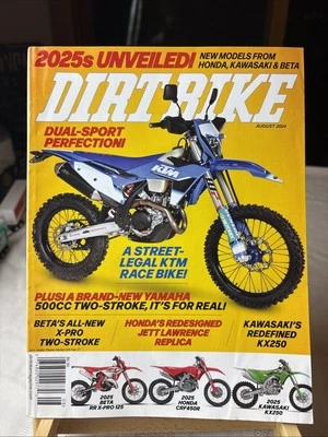 DIRT BIKE MAGAZINE | AUGUST 2024 dual-sport perfectioni NEW - Image 1 of 3