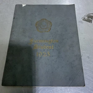 The Farmington Student Class Book Of 1925 Farmington High School - Bild 1 von 3