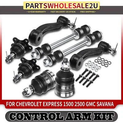 Barra estabilizadora delantera de 8 piezas con rótula para Chevrolet Express 2500 GMC Savana 1500 Foto 1 de 4