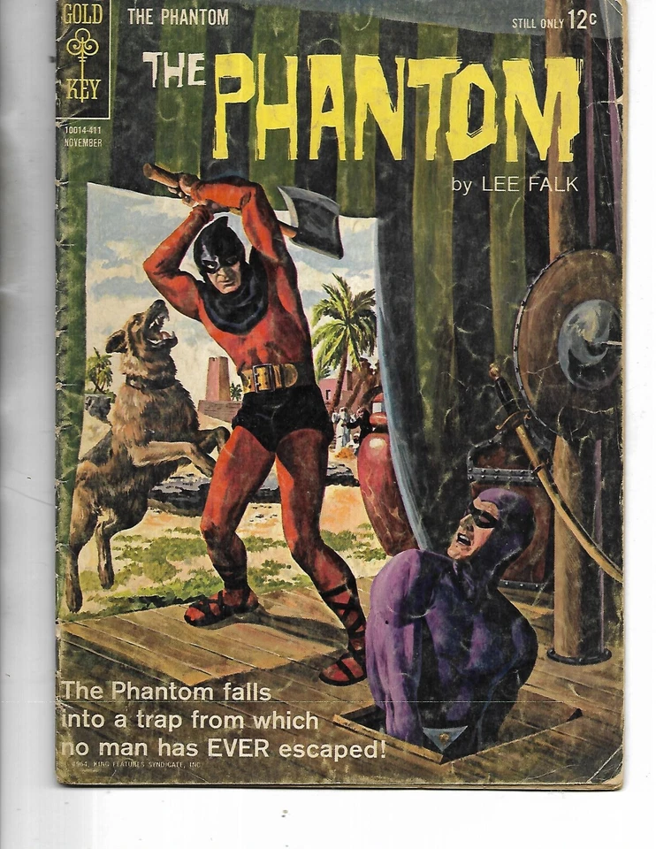 THE PHANTOM #9 - LLAVE DORADA - BUEN ESTADO. Foto 1 de 1