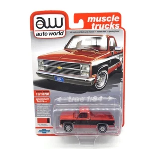 Auto World Premium Muscle Trucks 1984 Chevy Silverado 10 Fleetside Free Shipping - Picture 1 of 7