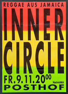 +++ 1990 INNER CIRCLE Concert Poster Nov 9th Linz Austria 1st print