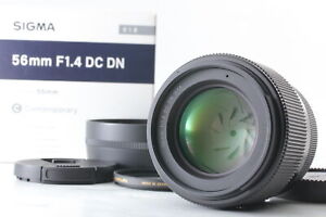 [MINT/Box] Sigma 56mm F1.4 DC DN Contemporary Sony E From JAPAN