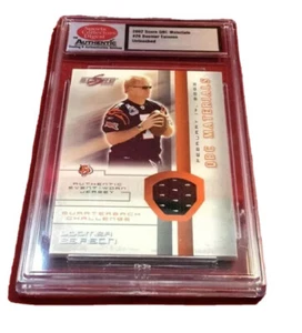2002 SCD BOOMER ESIASON QBC MATERIALS PATCH CINCINNATI BENGALS - #26 UNTOUCHED - Picture 1 of 4