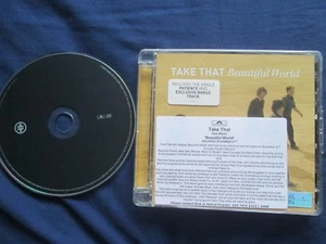 Take That – Beautiful World Polydor Records 171 555-1 Promo Stickered CD Album - Picture 1 of 3