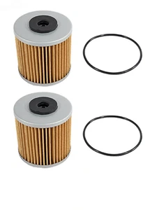2 Mower Transaxle Insert Hydraulic Filters for Ferris 5101987X2 IS2100 - Picture 1 of 1