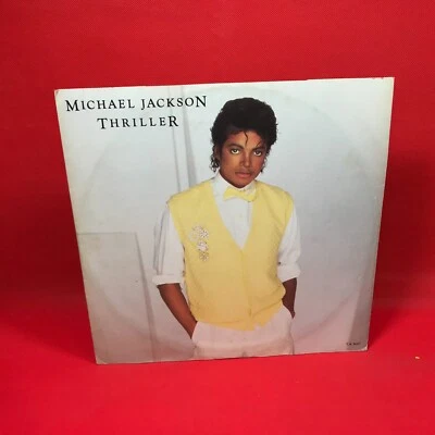 MICHAEL JACKSON Thriller 1983 UK 3-track 12" vinyl single Remixed Short version - Image 1 of 4