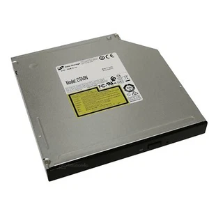 LG Hitachi Slim line DVD-ROM CD Laufwerk DTA0N 0MP3PJ 12,7mm SATA OPTICAL DRIVE - Bild 1 von 1
