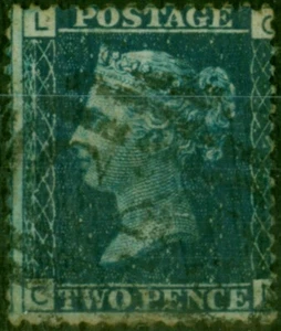 GB 1869 2d Deep Blue SG47 Pl.15 Fine Gebraucht (2) - Bild 1 von 1