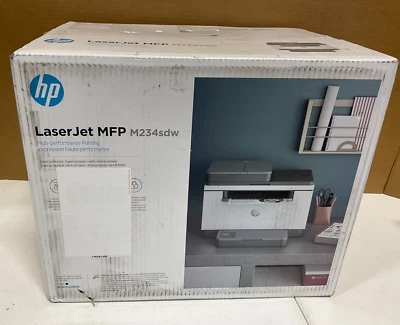 HP LaserJet Pro M234sdw All-In-One Monochrome  Laser Printer 6GX01F#BGJ ✅❤️️✅❤️️ - Image 1 of 3