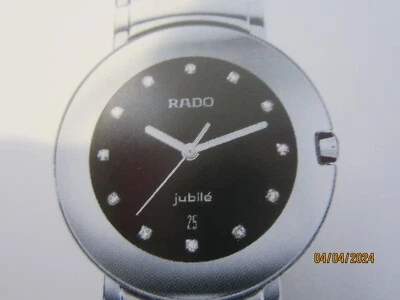 RADO LA COUPOLE 男式手表石英全陶瓷蓝宝石 R22531723 全新 — 第 1/4 张图片