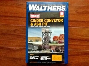 WALTHER 1/87 HO CORNERSTONE CINDER CONVEYOR & ASH PIT MODEL KIT 933-3181 F/S - Picture 1 of 5