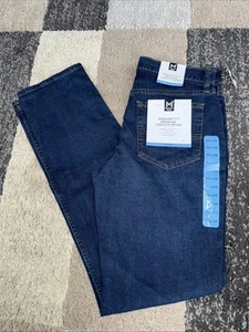 Member's Mark Men's Straight Fit Premium Stretch Denim Jeans 5 Pocket 32x34 - Picture 1 of 5
