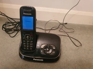 Panasonic KX-TG8521E Hauptbasis & Mobilteil guter Zustand GRATIS P&P  - Bild 1 von 6