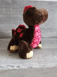 GANZ Webkinz Cocoa Dinosaur HM338 Bean Bag Plush Stuffed Animal Toy 8” NO CODE - Picture 1 of 7
