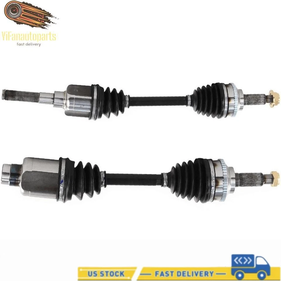 For Mazda Tribute Ford Escape Mercury Mariner 2001-08 2 Front CV Axle Shafts Set Foto 1 de 4