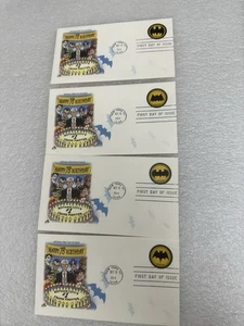 2014 Batman FDC ArtCraft comic books superhero Gotham Bruce Wayne - Picture 1 of 4