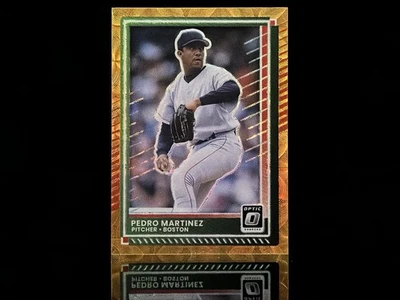 Donruss - Pedro Martínez #45 2025 (óptica de mira naranja)/79 Boston Red Sox Foto 1 de 2