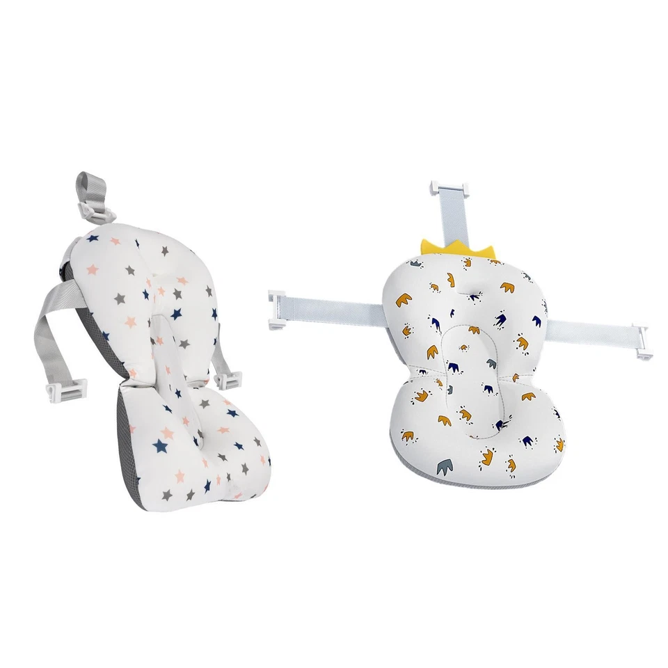 Infant Bath Support Seat, Baby Safety Shower Mat Bath Bed Pillow Comfortable - Bild 1 von 1