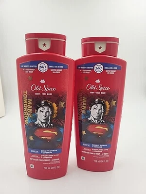 2 ~ Old Spice 男士沐浴露,超人:明日人,24 盎司 — 第 1/3 张图片