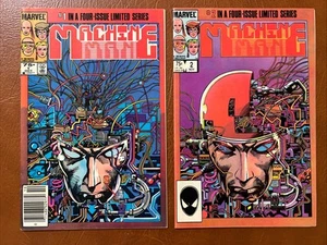 Machine Man Lot of 2: FN+ to VF & Up, #1 and #2 Marvel Comics 1984 $6 Ship - Picture 1 of 17
