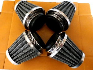 4 NEW KAWASAKI Z1900, GPZ1100,KZ1000,KZ900 PERFORMANCE AIRFILTERS - Picture 1 of 1