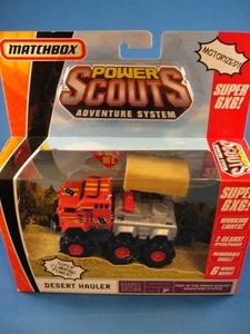 Matchbox Match Box NUOVO Power Scouts DESERT HAULER camion stomper - Foto 1 di 1