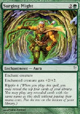 SURGING MIGHT FOIL Coldsnap MTG Magic the Gathering Cards DJMagic