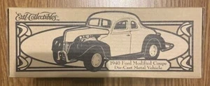 1/25  JIM BEAM EVERGREEN 1940 FORD MODIFIED COUPE  ERTL RARE - Picture 1 of 4