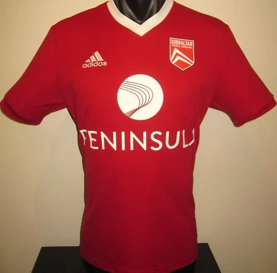 Gibraltar National Team Adidas Training 2023-24 Football Shirt Jersey Soccer - Image 1 of 4