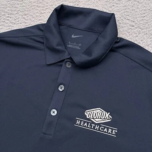 Neu mit Etikett Nike Dri-Fit Golf Performance Poloshirt Herren klein blau Clorox Gesundheitswesen - Bild 1 von 8