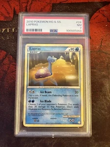 Pokemon 2010 Lapras Heart Gold Soul Silver PSA 7 - Imagen 1 de 4