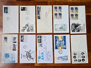 USPS FDC Space Achievement First Day Cover NASA Mercury Apollo 8 Moon Landing - Picture 1 of 1