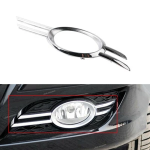 Front Bumper Fog Lamp Grille Trim Left A2118851174 Fits Benz E CLASS W211 Chrome - Bild 1 von 7